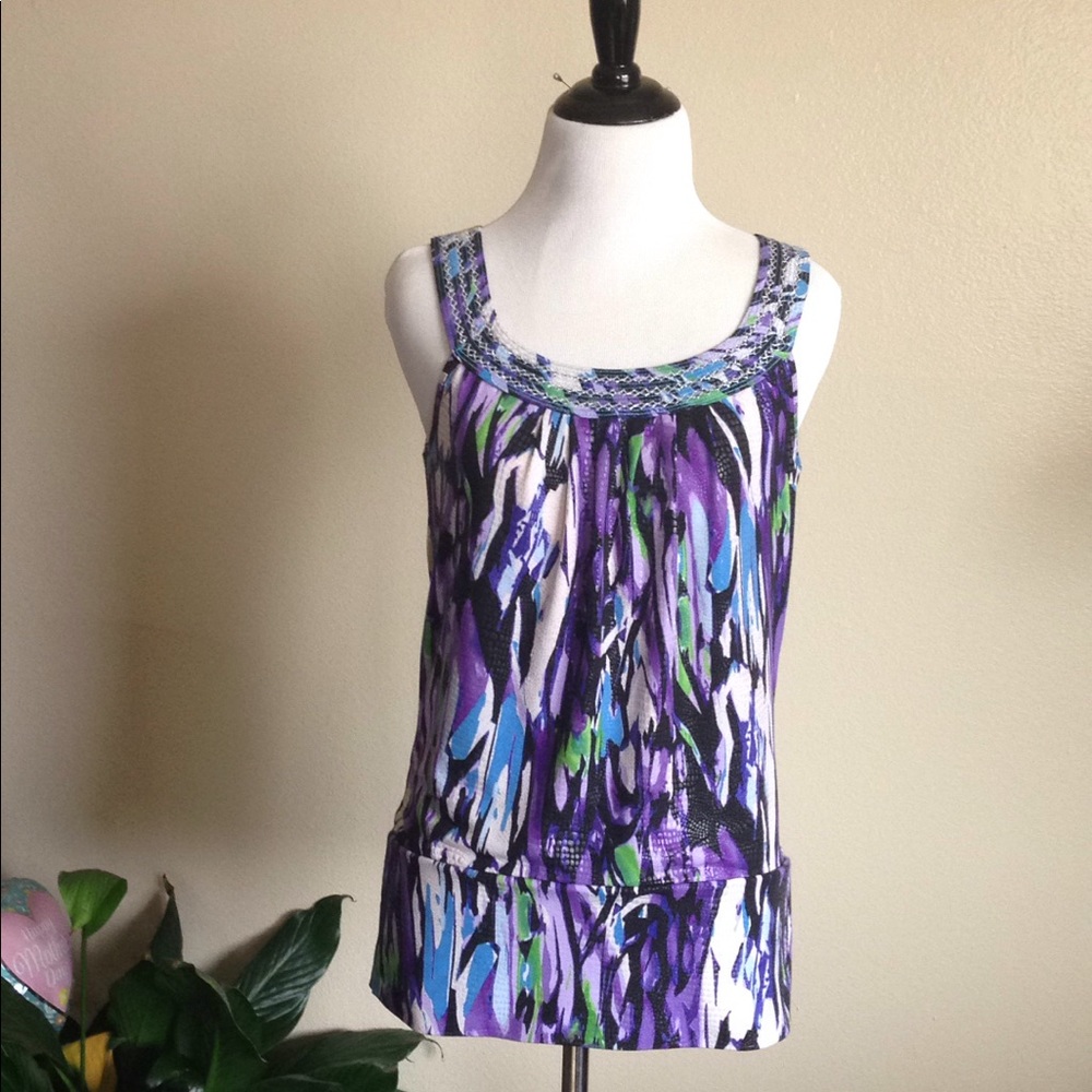 Colorful Ladies Top